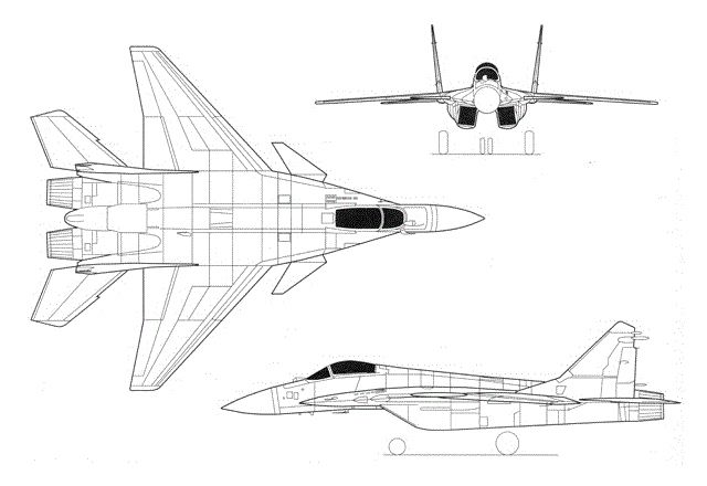 Проекции МиГ-29М3