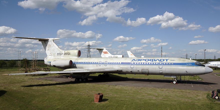 Борт СССР-85131 в Криворожском училище гражданской авиации