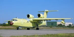 16 сентября 2016 г. - первый полёт первого серийного  Бе-200ЧС / (с) ОАК