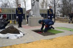 Церемония перезахоронения