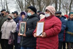 Церемония перезахоронения