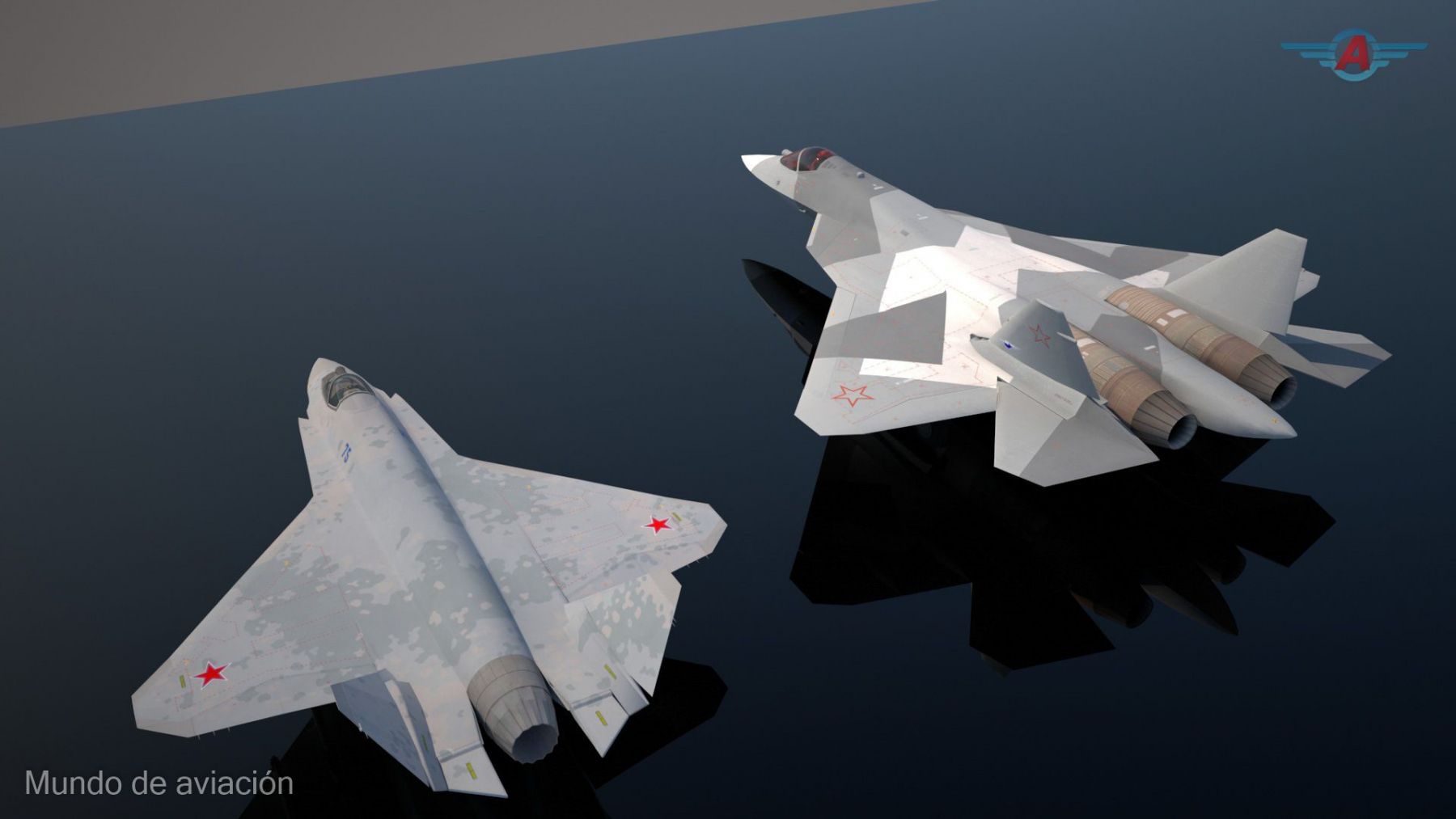 Su-75 Checkmate / Mundo de Aviación / © Marcos Gandullo, Argentina