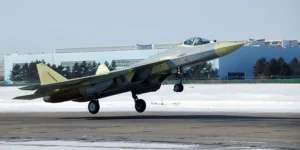 К годовщине первого полёта истребителя Су-57