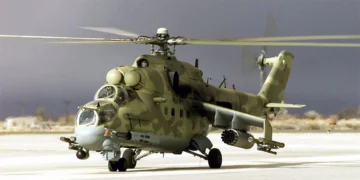 Ударный вертолёт Ми-24