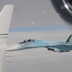 Над Чёрным морем Су-27 перехватил самолёт-разведчик ВВС США