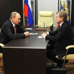 Путин встретился с главой компании «Аэрофлот» Виталием Савельевым