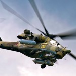 Применение ударного вертолёта Ми-28Н в Сирии — видео
