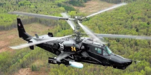 Сверхманёвренный вертолёт Ка-50 «Чёрная акула»