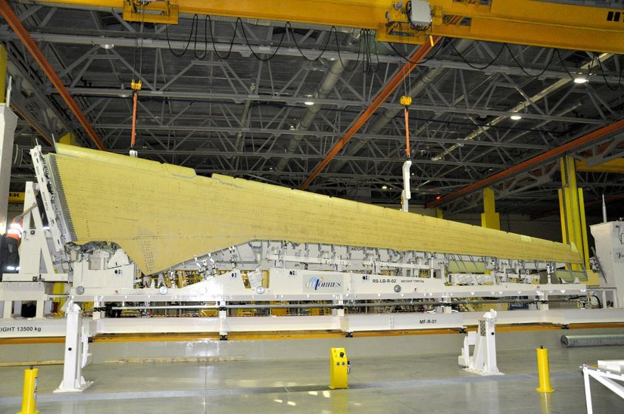 Композитное крыло МС 21