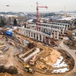Продолжается строительство ВПП-3 в Шереметьево