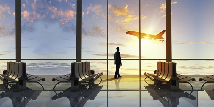 airplane aircraft pass sun