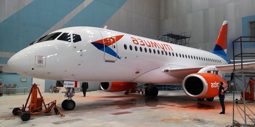 покраска ssj100