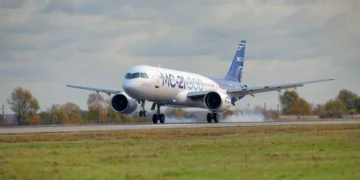 МС 21 Жуковский посадка