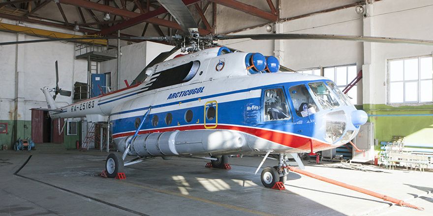 Поиск вертолёта Ми-8,