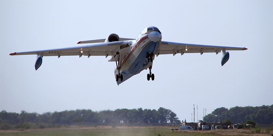 Очередной серийный Бе-200ЧС