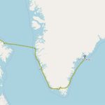 Кругосветная арктическая экспедиция находится на восточном побережье Гренландии