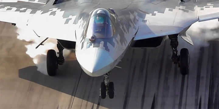 su 57 landing