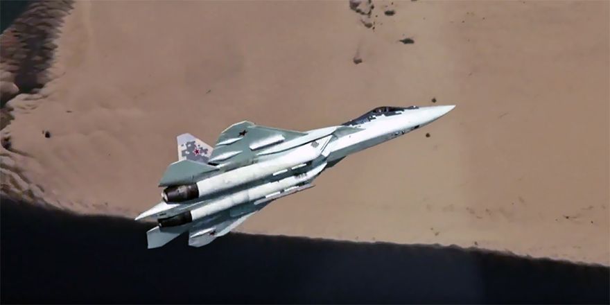 su 57 left turn