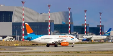 ssj100 sip airport simferopol