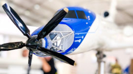 Як-40ЛЛ гибридная силовая установка