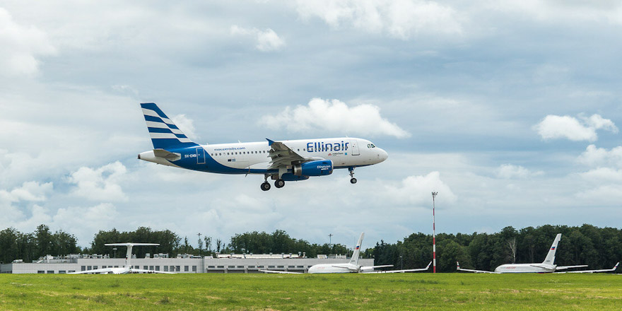 A319 elinair Внуково