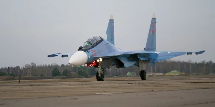 Су 30СМ Белоруссия барановичи