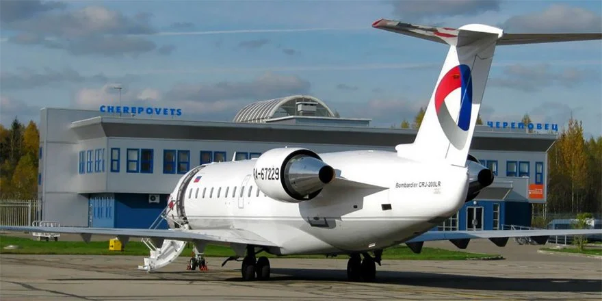 cherepovec airport severstal crj200