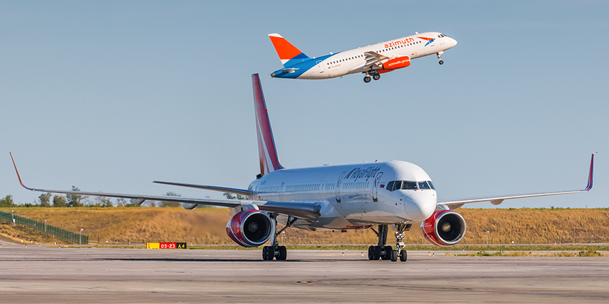 ssj100 azimuth roayl flight