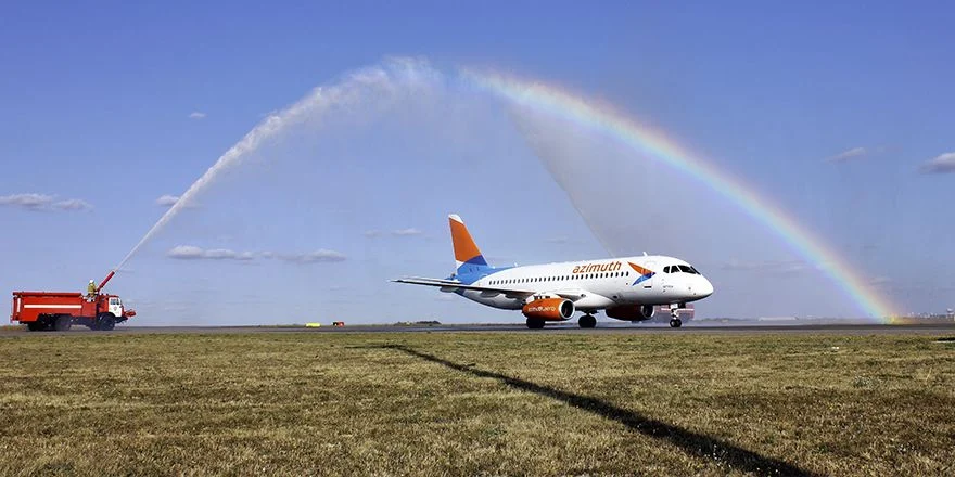 ssj100 azimuth belgorod water arc