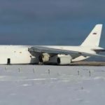 Ан-124 выкатился за пределы ВПП в Новосибирске