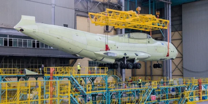 Бесстапельная сборка Ил-76МД-90А
