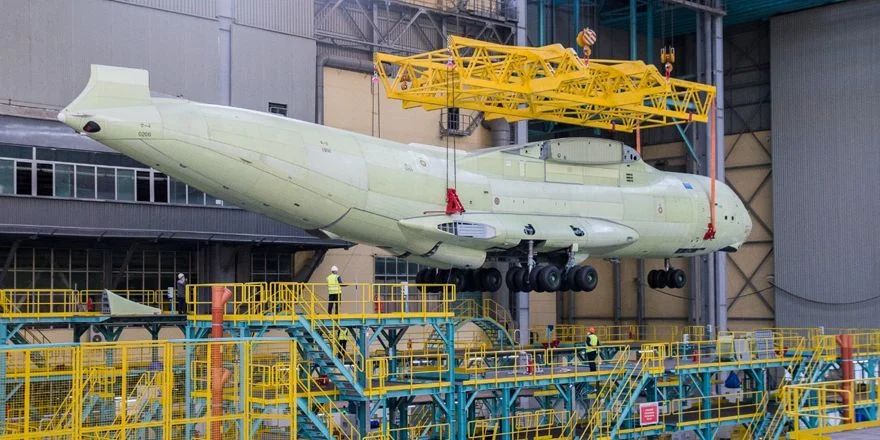 Бесстапельная сборка Ил-76МД-90А