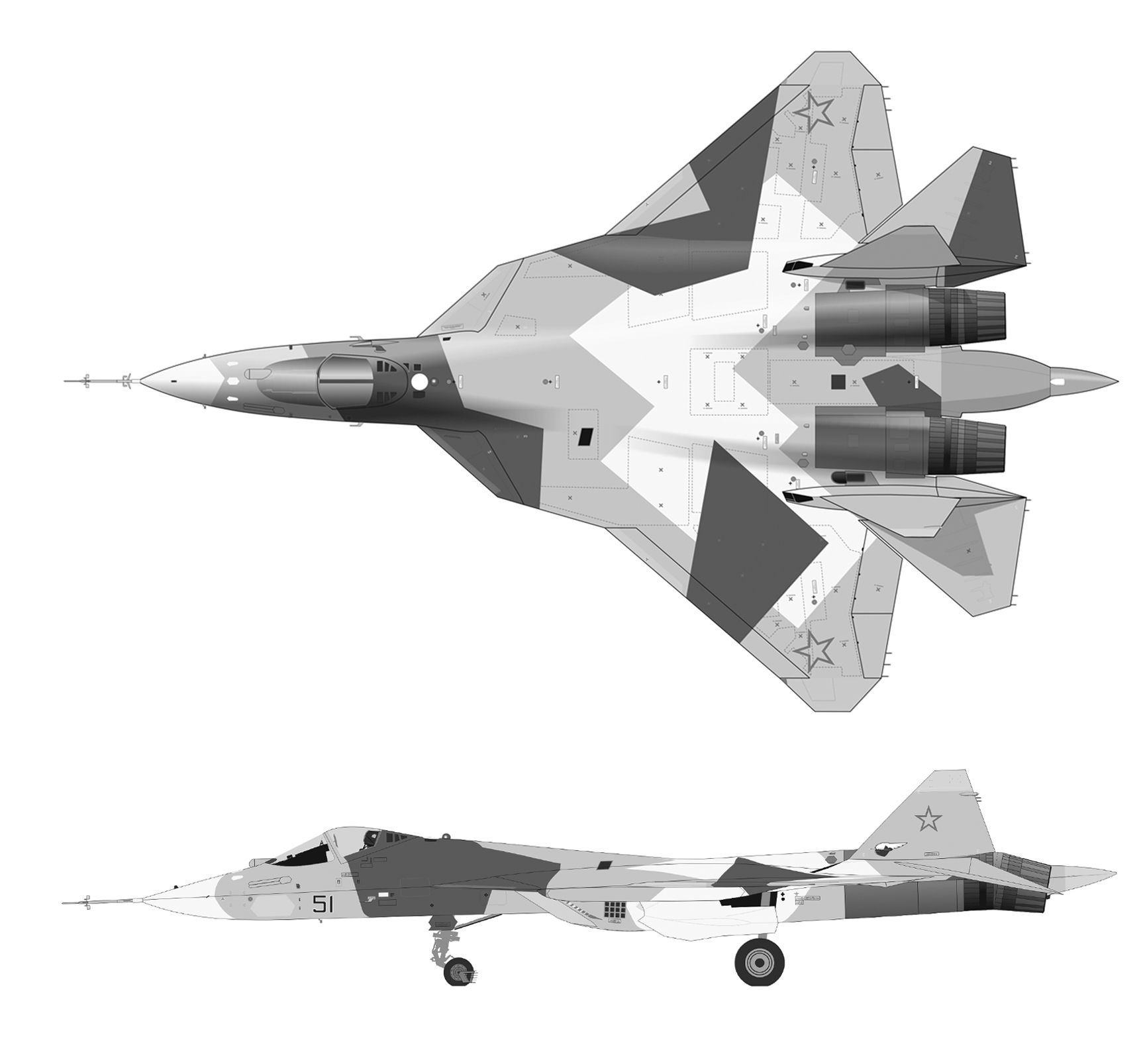 Вид 57. Пак фа Су 57. Су 57 сбоку. Су-57 стелс. Су 57 вид спереди.