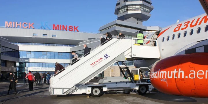 ssj100 minsk azimuth