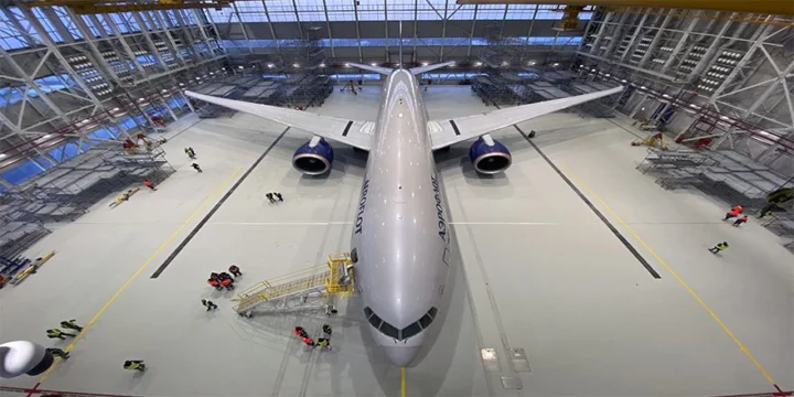 aeroflot new angar