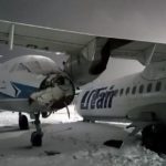 В аэропорту Сургута столкнулись самолёты ATR-72 и Як-40