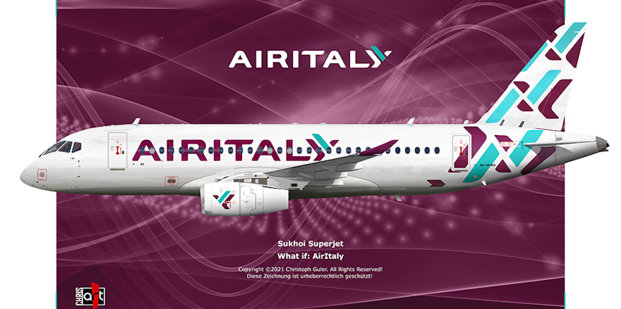 ssj100 air italy