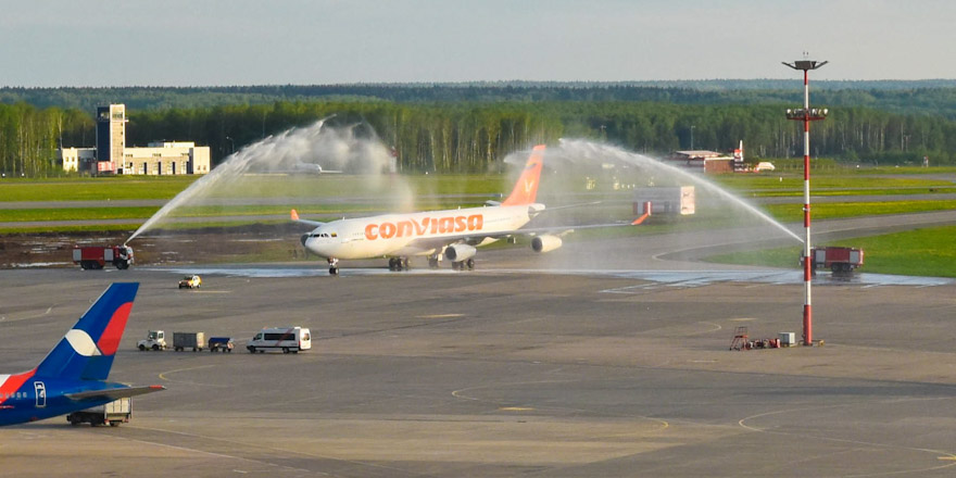 Conviasa a340 внуково