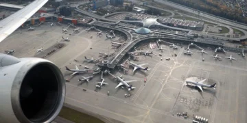 svo sheremetevo terminal d in flight