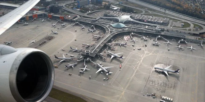 svo sheremetevo terminal d in flight