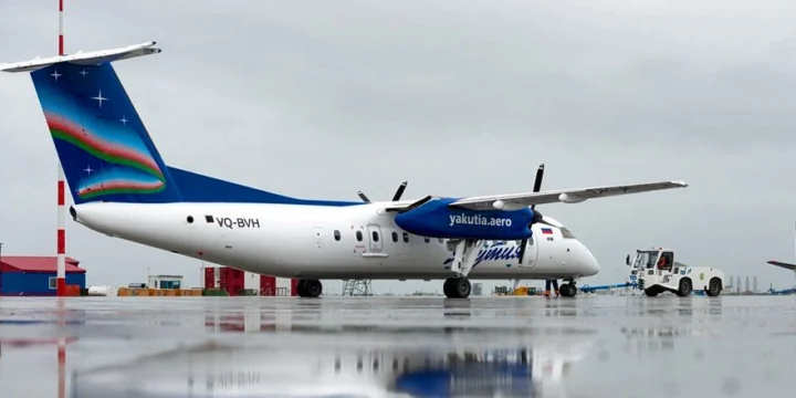 Bombardier DHC 8 Q Series yakutia