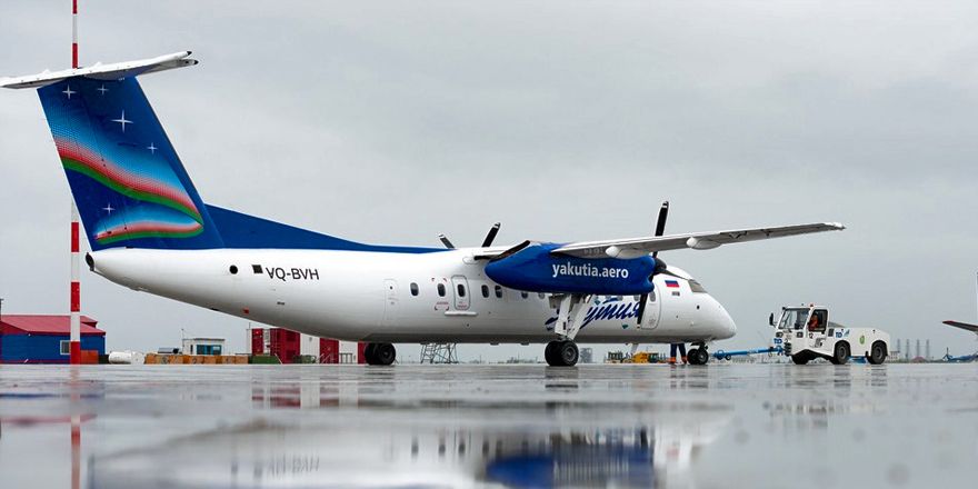 Bombardier DHC 8 Q Series yakutia