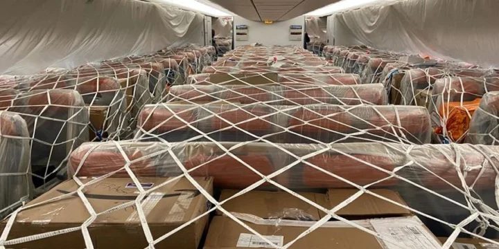 cargo in passenger planes