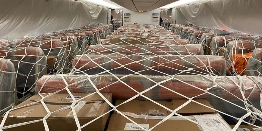 cargo in passenger planes