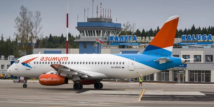 ssj100 asimuth kaluga