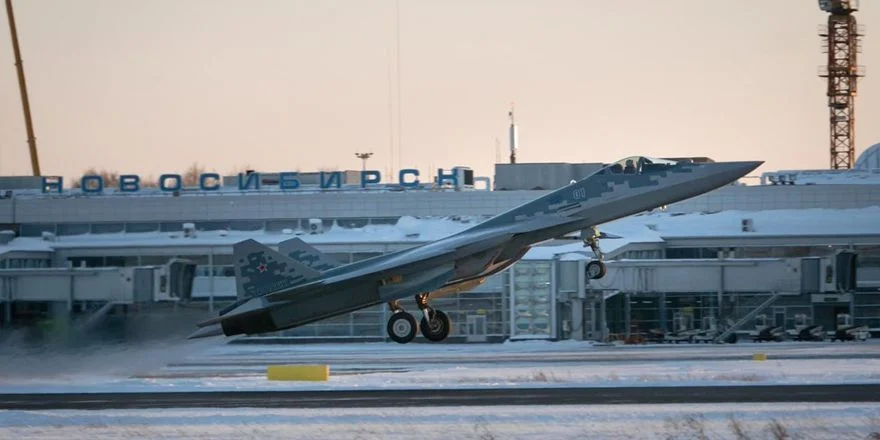 Су-57 Новосибирск Толмачёво