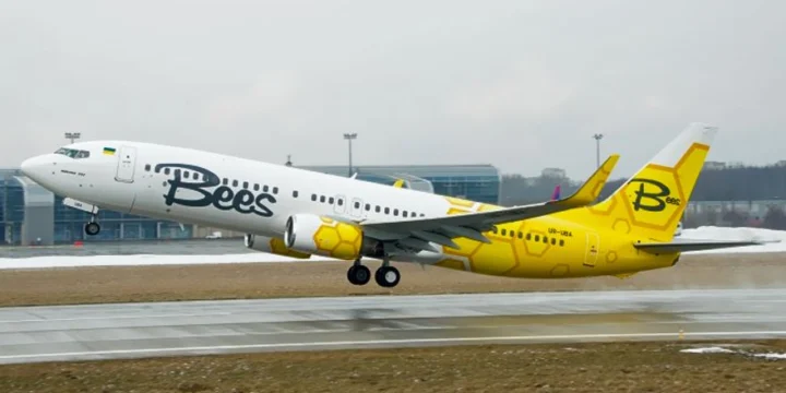bees airlines b737 800 ukraine