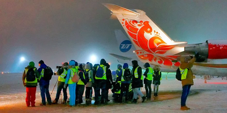 cr200 rusline spotting vnukovo winter night