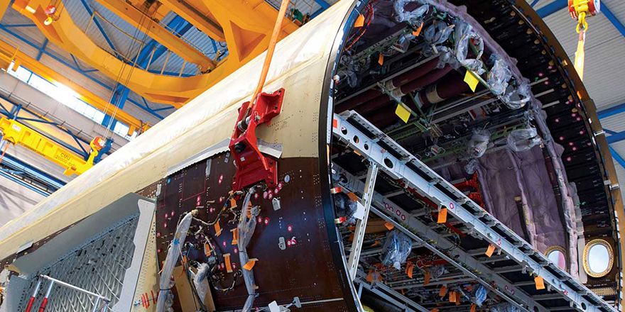 a350 constructing