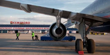 kemerovo airport plane самолёт